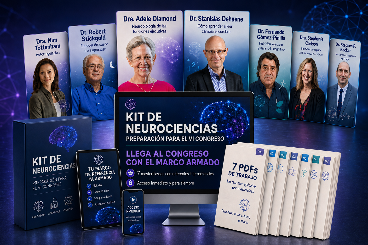 Kit de Neurociencias — Preparación para el Congreso